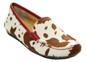 vaneli albion in cowhide print