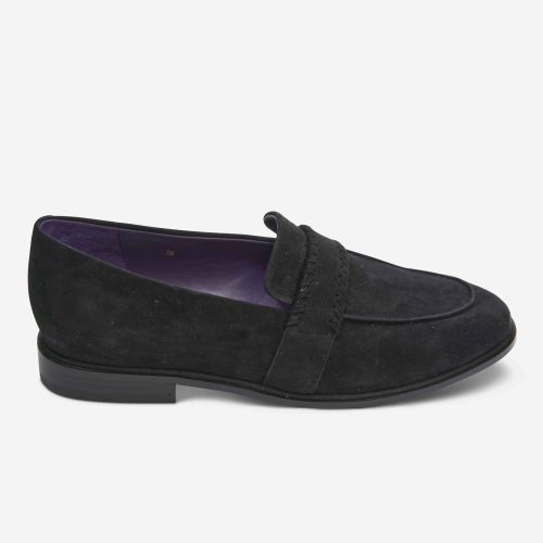 Vaneli Womens Navy Blue outlet Nubuck Quain Slip On Rubber Sole Sneakers