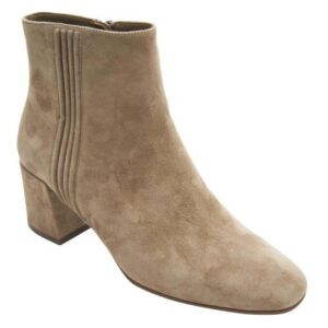 VANELi SOMMET square-toe suede ankle boots in military suede