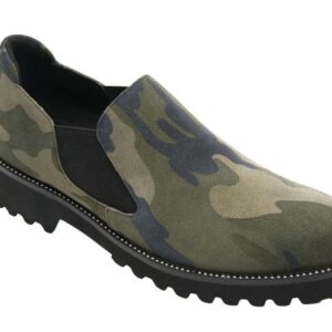VANELi ZIVANA water-resistant suede slipn-on shoe in camo weatherproof